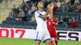 ערן זהבי נבחרת ישראל נגד אלבניה, צילום: רמי כהן שמאלי, אתר ישראל ספורט