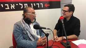 תומר סגיס ושאול בן אדרת, צילום: אלעד ויונטה