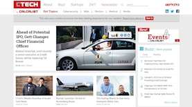 אתר CTech של כלכליסט, צילום: מסך