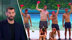 הישרדות VIP, חשיפה עם חיים אתגר, צילום: מסך רשת 13, מסך קשת 12