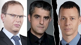 עמית סגל, ברוך קרא, אביעד גליקמן, צילום: פייסבוק/עמית סגל, ברוך קרא, חדשות 13