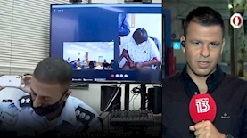 מאור צור והארכת המעצר של הגננת מרמלה, צילום: מסך חדשות 13