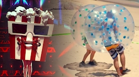 המירוץ למיליון, הזמר במסכה, צילום: מסך רשת 13, מסך קשת 12