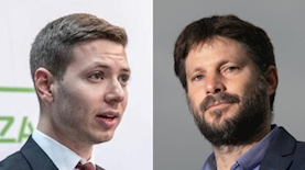 בצלאל סמוטריץ ויאיר נתניהו, צילום: יוסי אלוני פלאש 90 וצילום מסך