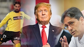 ערד ניר, דונלד טראמפ, דודו אוואט, צילום: פלאש 90/ מרים אלסטר, פייסבוק/דונלד טראמפ, דודו אוואט