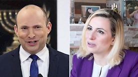 סטלה ויינשטין, נפתלי בנט, צילום: פייסבוק/סטלה ויינשטין, טוויטר/נפתלי בנט