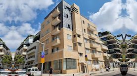 הפרויקט בפינת הרחובות שינקין ומלצ'ט בתל אביב, צילום: באדיבות מרכז העיר נדלן