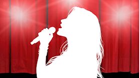 זמרת-אילוסטרציה AI