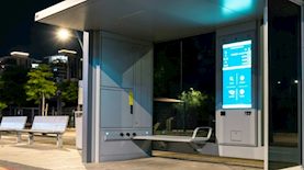 תחנת אוטובוס, צילום: אורבן דיגיטל