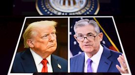 ג'רום פאוול, דונלד טראמפ, צילום: shutterstock