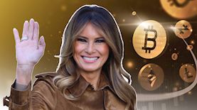 מלניה טראמפ וקריפטו, צילום: shutterstock