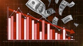 מניות בירידה- אילוסטרציה, צילום: shutterstock