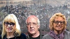 חוה אלברשטיין גידי גוב ריקי גל, צילום: פלאש 90/ משה שי, עלי חסן, אינסטגרם/ chavaalberstein, יוטיוב/ כאן | חדשות