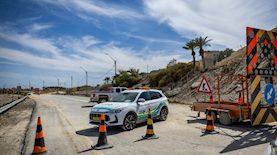 עבודות בכביש, צילום: נועם רבקין פנטון/פלאש 90