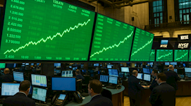 המחשה וול סטריט, צילום: נוצר ע"י AI