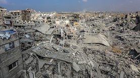 עזה, צילום: פלאש 90/ עבד רחים קטיב