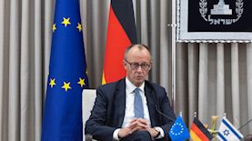 קנצלר גרמניה פרידריך מרץ, צילום: יונתן זינדל/פלאש 90