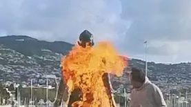 פסל רונאלדו, צילום: רשתות