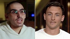 דיוויד זיטון, רום ברסלבסקי, צילום: מסך קשת 12, מסך הצינור ערוץ 13