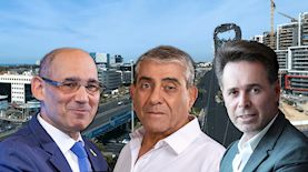 ברק רוזן, יגאל דמרי, אמיר ירון, צילום: אלדד רפאלי , דוברות עיריית הרצליה, עוזי אברהם, פלאש 90/ חיים גולדברג