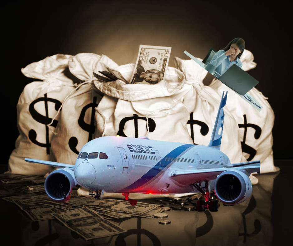 אל על הציתה אש ברקע המחירים היקרים -