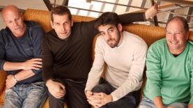 משה ראובני, זיו קורן, ניב חורש ואודי פרידן, צילום: ראובן קפוצ'ינסקי