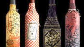 בקבוקי יין מעוצבים, צילום: יחצ