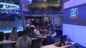מערכת i24news ביפו (צילום: אייסTV), צילום: צילום: אייסTV