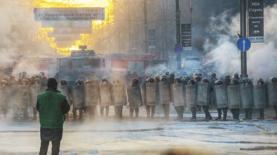 המהומות בקייב, בירת אוקראינה, השנה (צילום: Getty images Israel), צילום: Getty images Israel