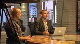 מהדורת החדשות של וואלה עם יינון מגל (צילום: אייס TV), צילום: אייס TV