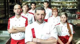 שף אסף גרניט, שופט ב'משחקי השף', וחברי הנבחרת שלו (צילום: טל גבעוני), צילום: טל גבעוני