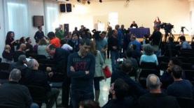 כנס תמיכה בשידור הציבורי, לפני שבוע (צילום: אלכסנדר כץ), צילום: אלכסנדר כץ