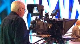 מצלמים בערוץ 9, צילום: אלכסנדר כץ