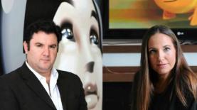 ענני תקשורת. אורלי אטלס-כץ ושרון למברגר, צילום: אבשלום שושני