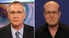 יגאל רביד, משה נסטלבאום (צילום: אביב חופי; ערוץ 1), צילום: אביב חופי; ערוץ 1