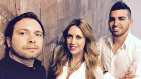 דני לוי תקשורת. יניב לייבוביץ', אורנית דהרי ודני לוי, צילום: יח"צ