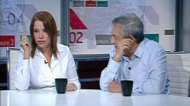 דן מרגלית וח"כ שלי יחימוביץ', ב'תיק תקשורת', צילום: צילו מסך: חינוכית 23