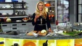 אינה קראבצקי בתכנית 'טעמים ירוקים' של ערוץ 1, צילום: איליה ברבנר - מערכת 'טעמים'