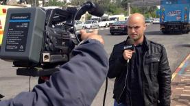 יאיר אלטמן במהלך עבודתו בוואלה, צילום: מתוף הפייסבוק של יאיר אלטמן