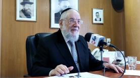 הרב ישראל מאיר לאו, צילום: יח"צ