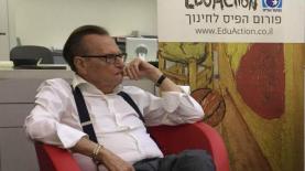 לארי קינג בפורום הפיס לחינוך בחולון, צילום: ליטל שמש