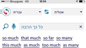 אפליקציית Reverso  Context, צילום: צילום מסך