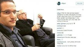 גורי אלפי מצייץ בטוויטר בעקבות פטירתו של מוטי קירשנבאום, צילום: מסך