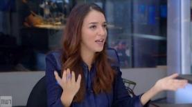 לוסי אהריש תוקפת את הפוליטקאים הערבים, צילום: צילום מסך: שיחת היום, רשת ערוץ 2