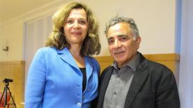 משה איבגי ושרת הבריאות של הולנד, צילום: יח"צ