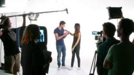 כוכבי הנוער דניאל גד ושני אטיאס בקמפיין נעמת למנעית אלימות בין בני זוג צעירים, צילום: צילום מסך