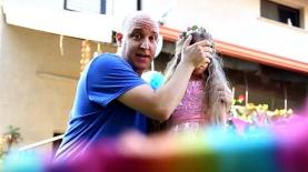 מסיבת פיניאטה. הבל, זליקוביץ' וישראליש, צילום: יוטיוב