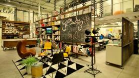 חלל של משרד OPEN בעיצובו של אדריכל דן טרוים, צילום: בעז לביא