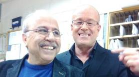 יגאל רביד ורפיק חלבי ב'כך היה', צילום: יח"צ