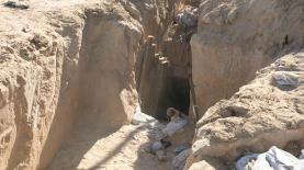 המנהרה שגילה צה"ל בעוטף עזה, צילום: דו"צ